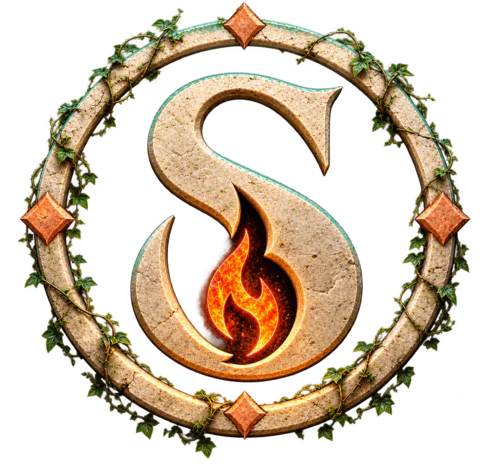 Sabina’s sculpted emblem